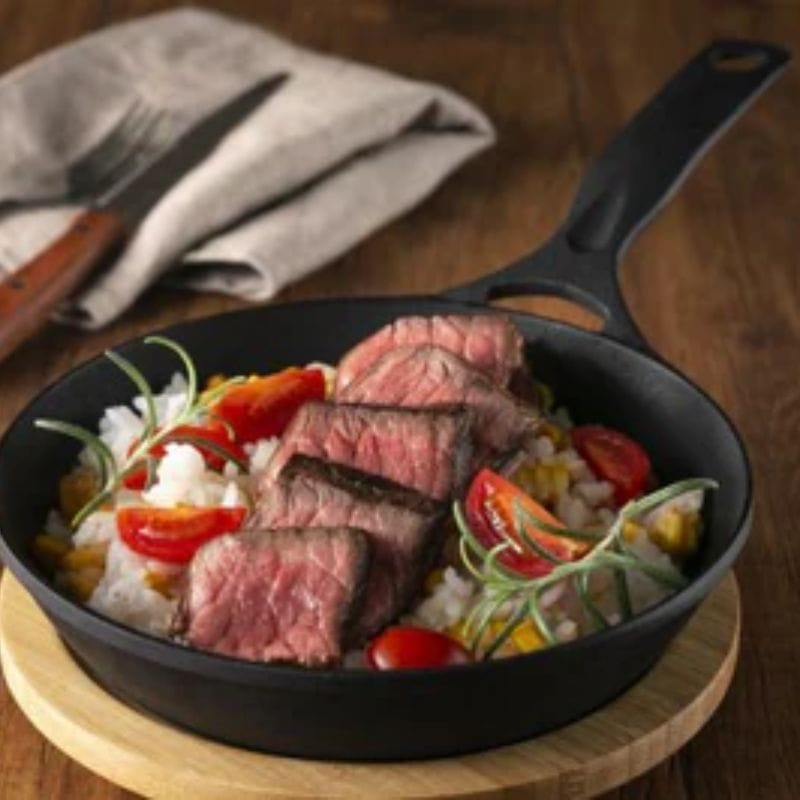 岩鉄鉄器 ダクタイルパン 18cm 黒