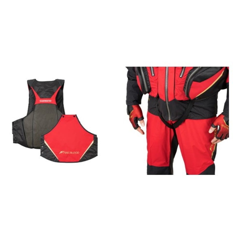 シマノ ライフジャケット VF-110V リミテッドプロ フローティング