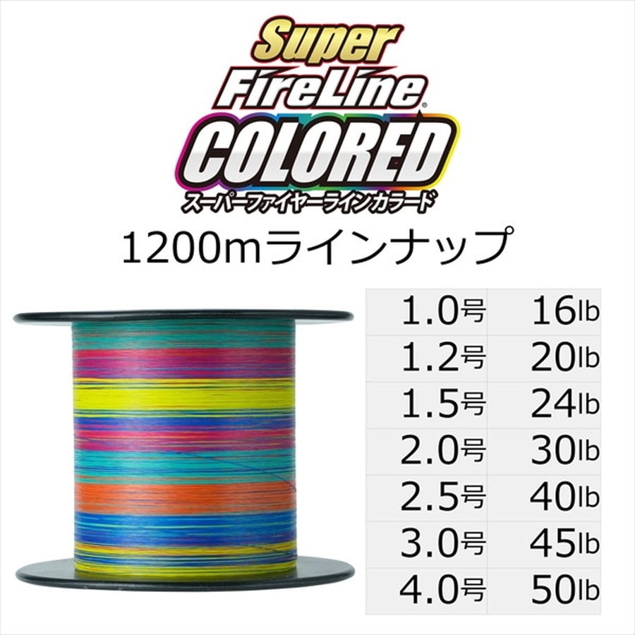 バークレイ PEライン スーパーファイヤーライン 1.5号 24LB 1200M
