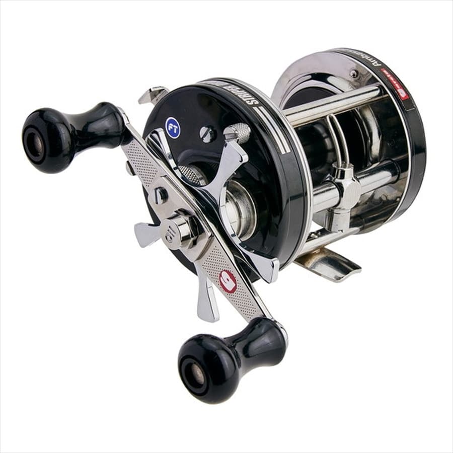 AbuGarcia アブガルシア ベイトリール AMB.6500 Striper Black （右