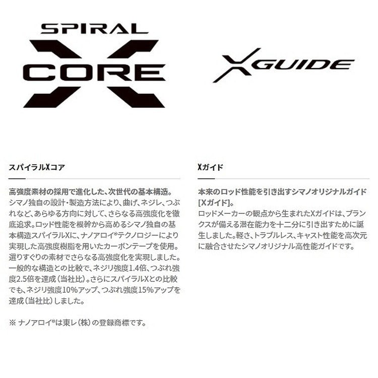 シマノ エギングロッド セフィア エクスチューン S86MH (スピニング 2