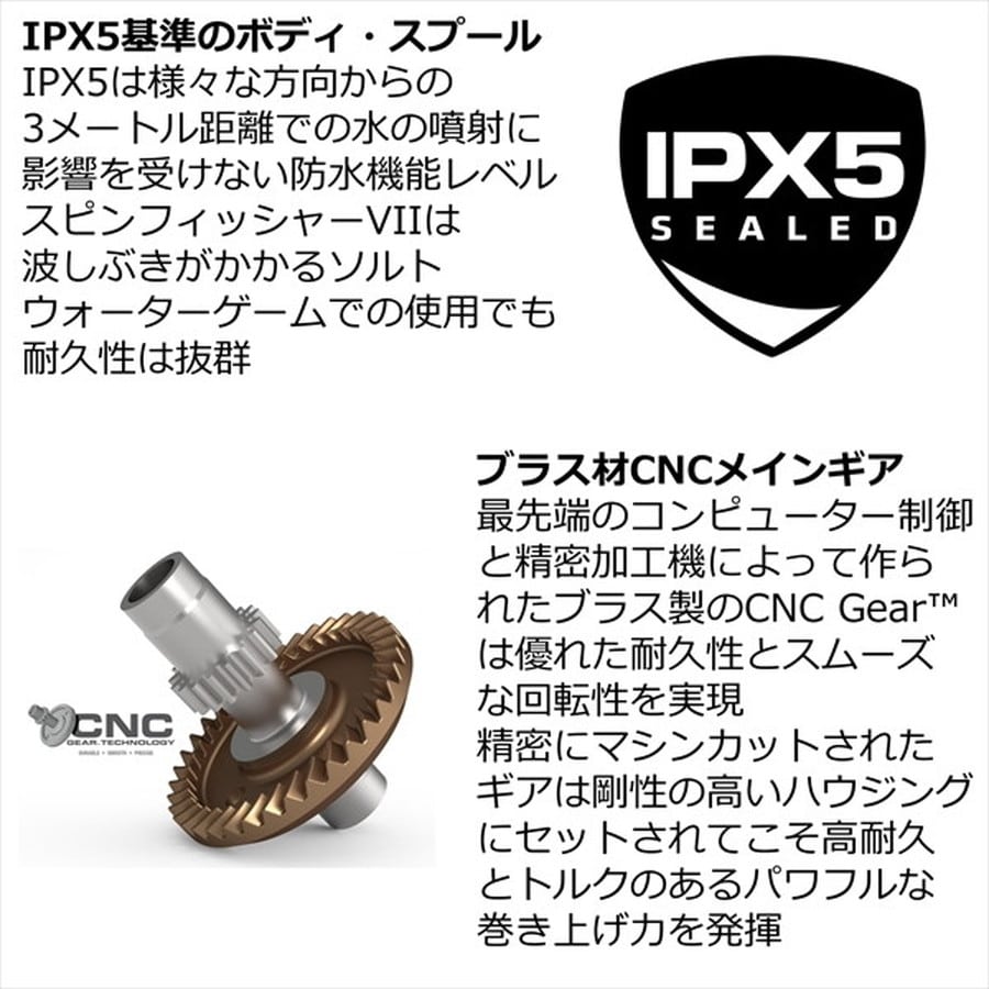 ペンリ－ル スピニングリール ペン スピンフィッシャーVII 5500: 釣具