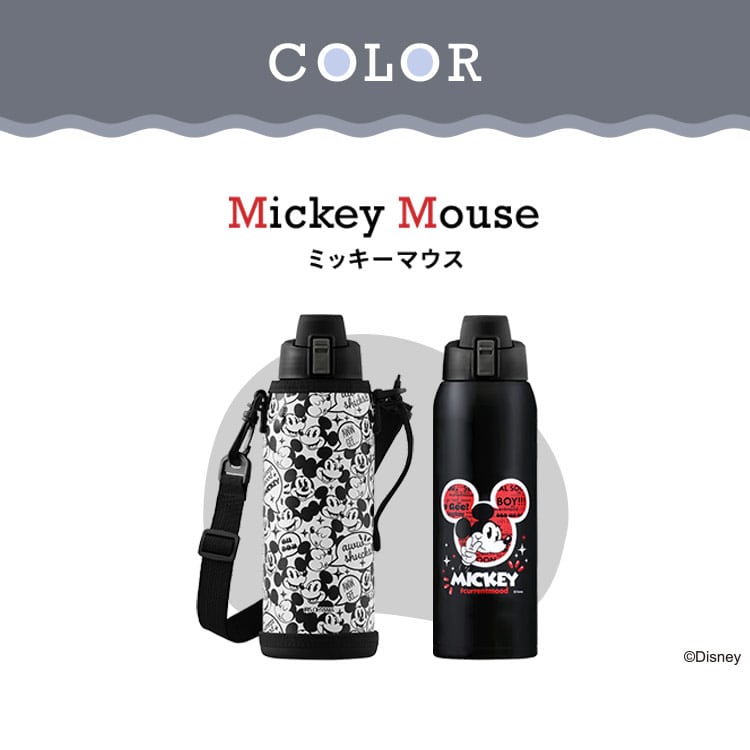ステンレスケータイボトルダイレクトボトル NDDB-1000 ミッキー
