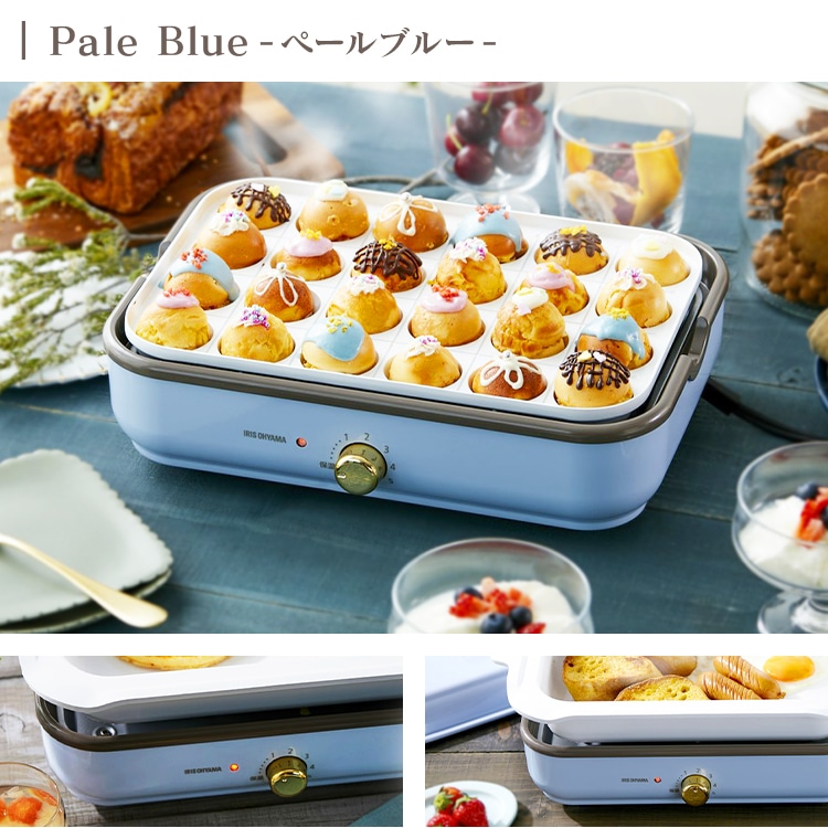 ホットプレート 着脱式 2種 PHP-1002TC-R レッド (深鍋/たこ焼き 24穴)