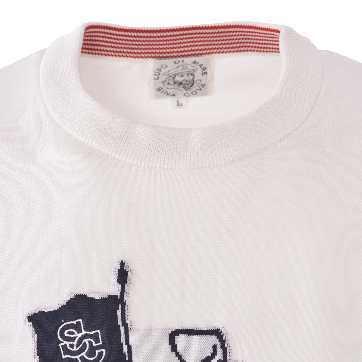 SINA COVA]クルーネックセーター Mサイズ ホワイト 26152010(M