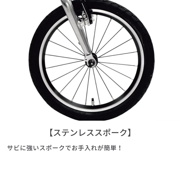 折りたたみ自転車 RENAULT PLATINUM LIGHT8 Metallic Silver 16インチ