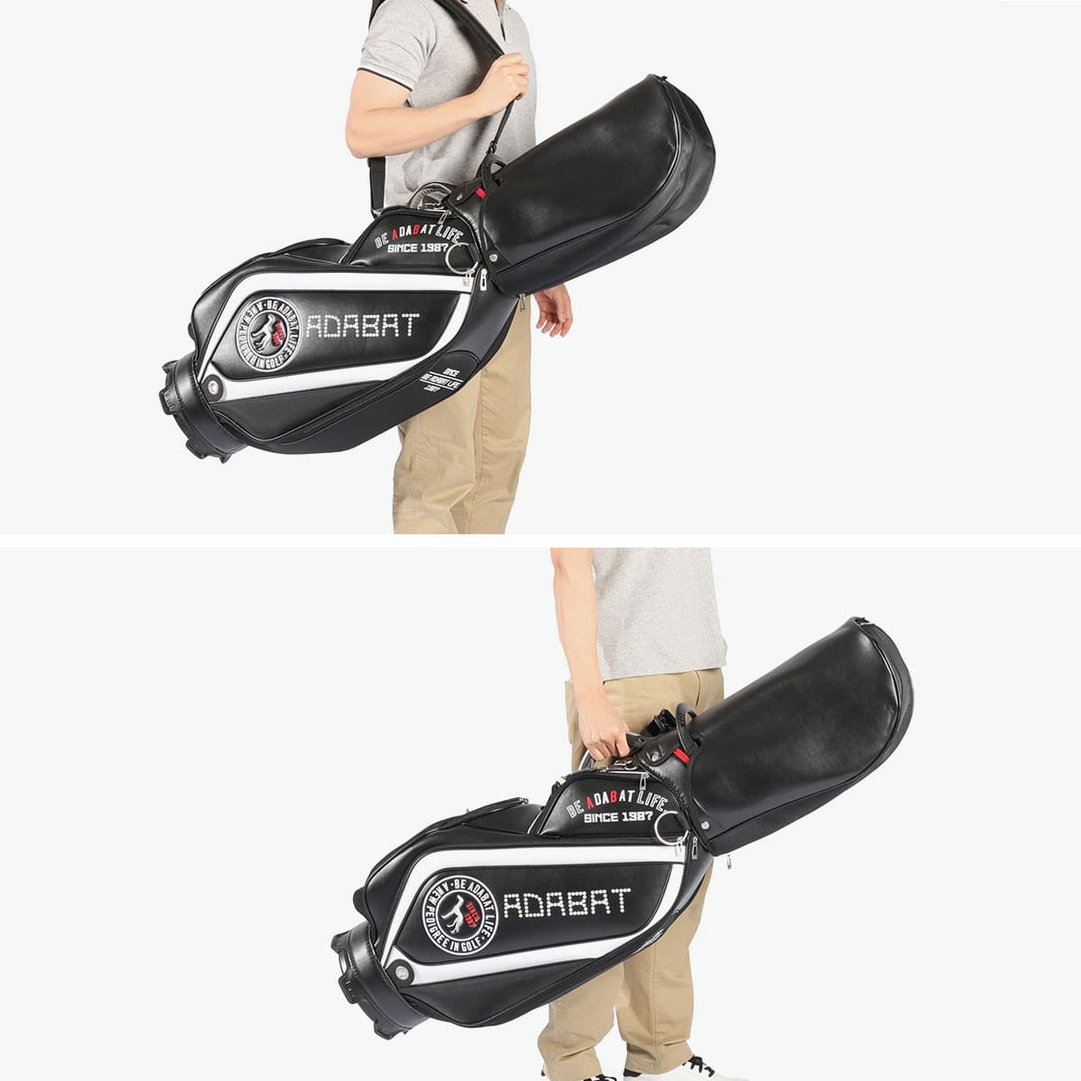 アダバット キャディバッグ メンズ レディース 軽量 軽い かっこいい