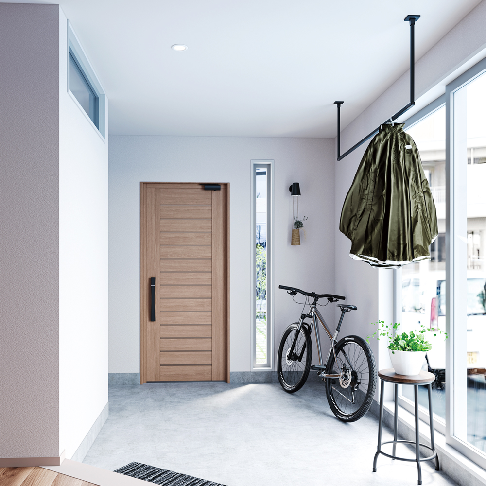 ホスクリーン BAR型 BAR1-4509-BK ブラック H450×W910 川口技研 室内用