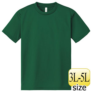 ドライTシャツ 00300－ACT 138 アイビーグリーン 3L