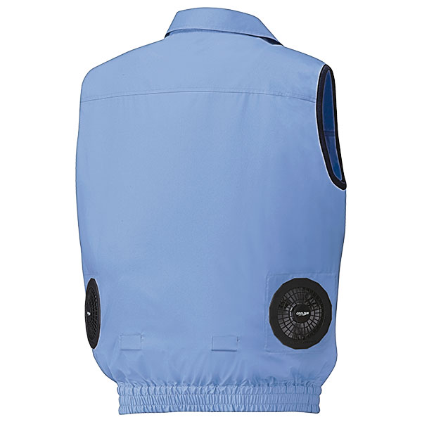 クールファン ベスト（ファン別売） WEV27上 ネイビー | 【ミドリ