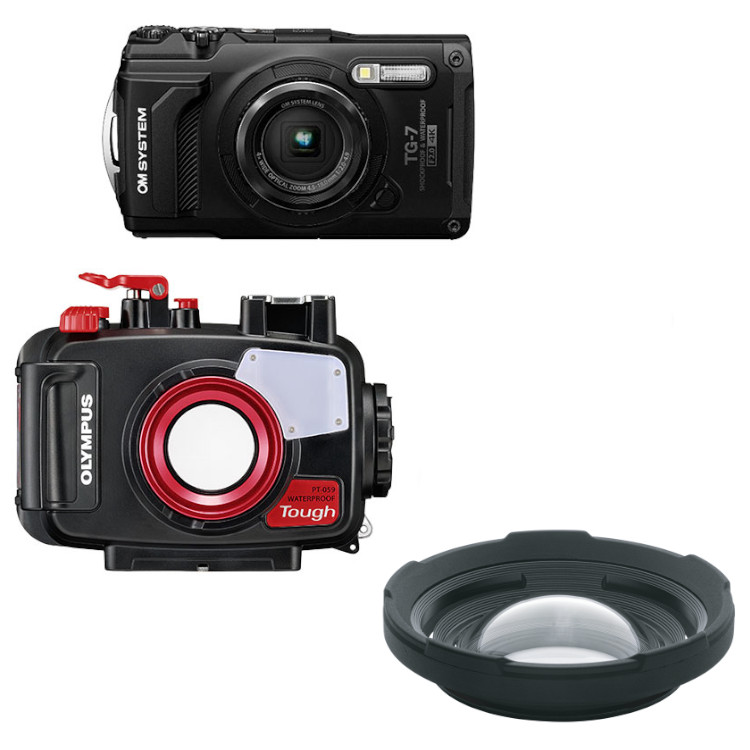 ダイビング用水中カメラ・おすすめセット商品・ネット注文するなら｜mic21