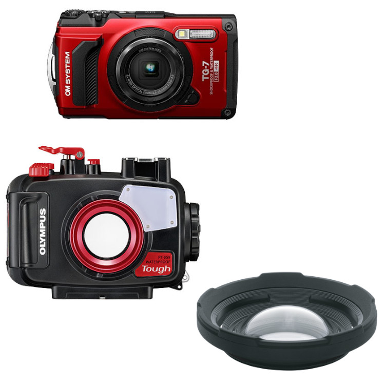 ダイビング用水中カメラ・おすすめセット商品・ネット注文するなら｜mic21