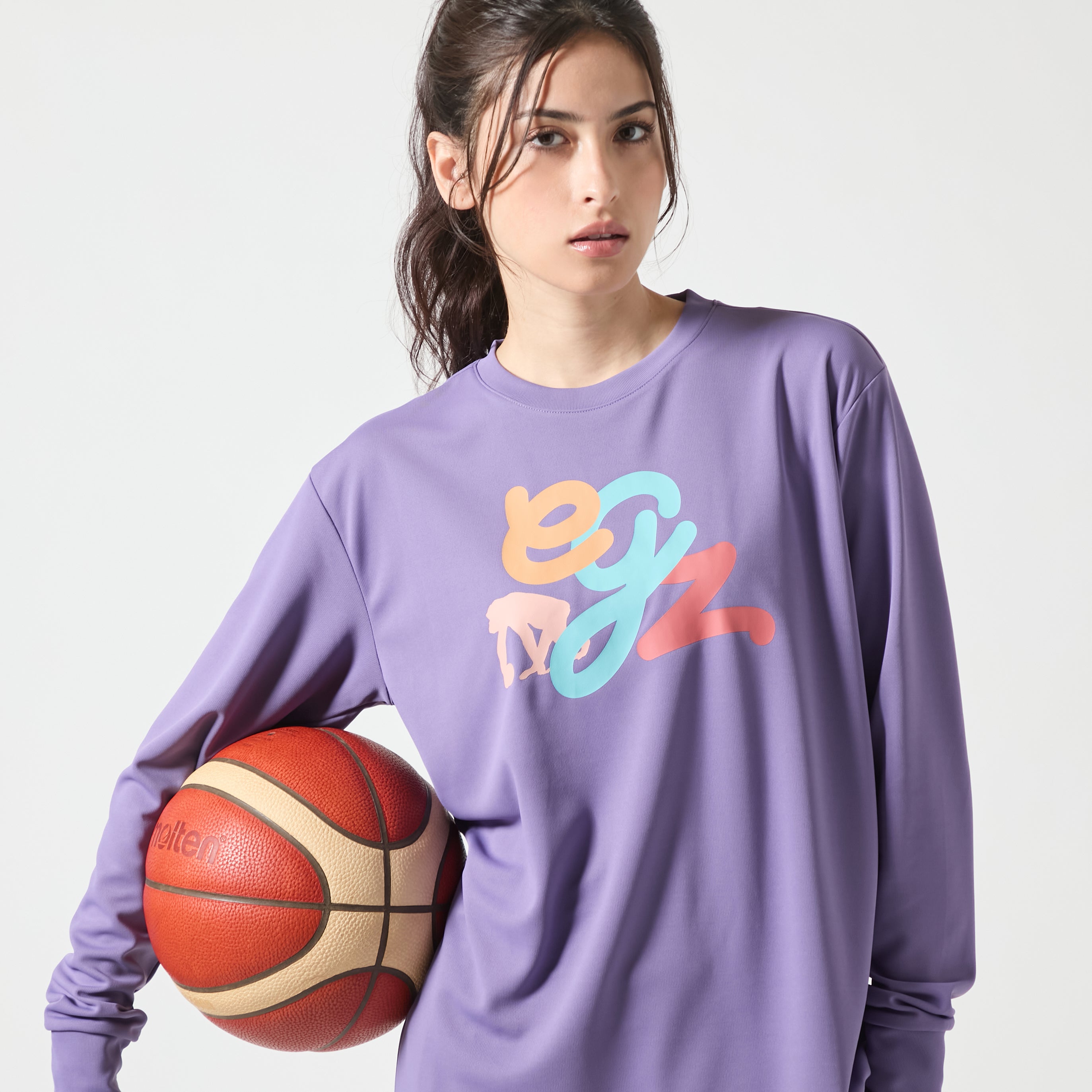 マルチスクリプト ロングスリーブTシャツ – EGOZARU ONLINE STORE