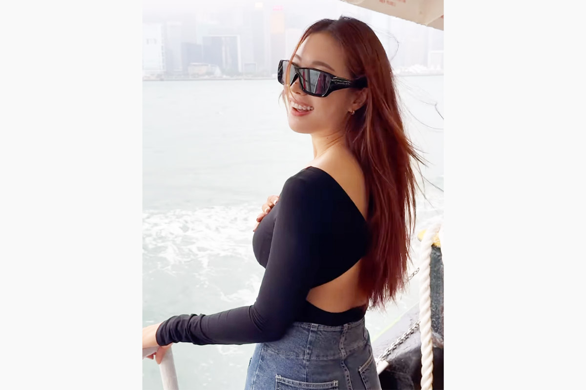 韓国の“次世代セクシークイーン”31歳女子プロが人生初の香港へ！ 背中