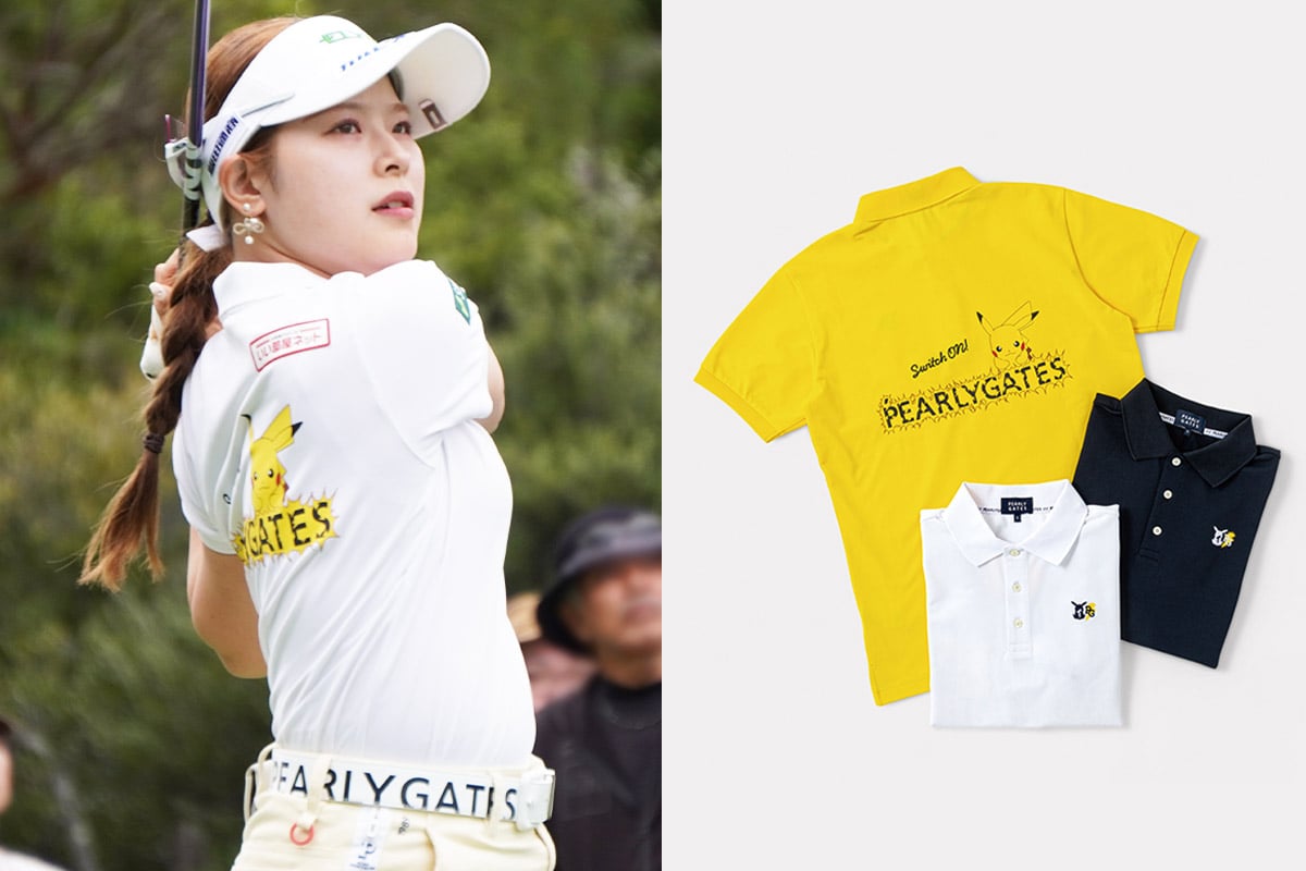 ゴルフ界に10まんボルト！？ 背中にはピカチュウが… ルーキー・吉田鈴