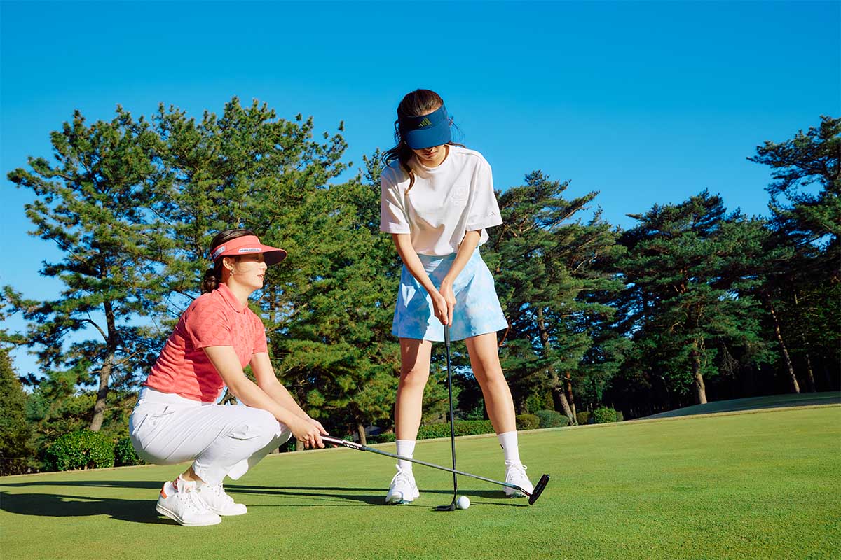 アディダスゴルフから森田遥＆唯が着こなす2024春夏コレクション登場