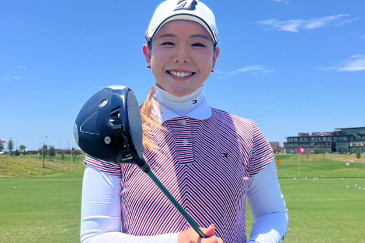 もう使っていいんですか？」 吉田優利がブリヂストンの“精悍デザイン