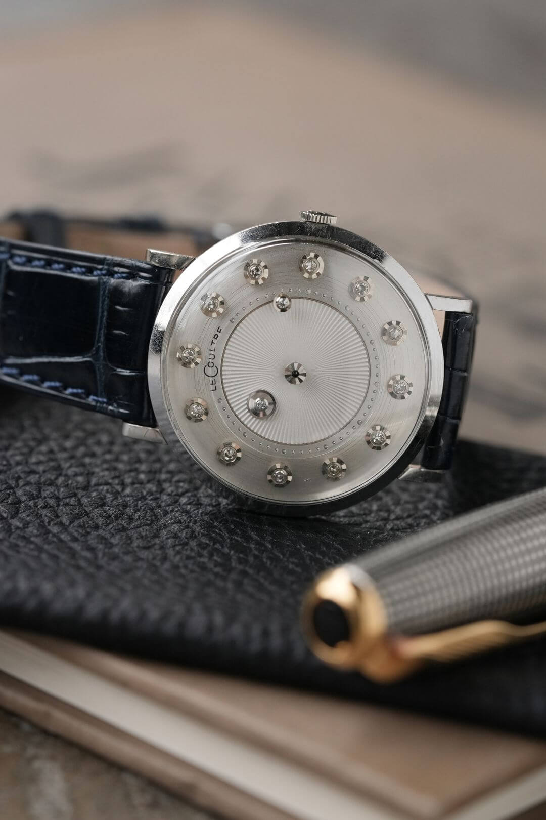 ジャガールクルト/ミステリーダイヤモンド/ギョーシェツートンシルバー