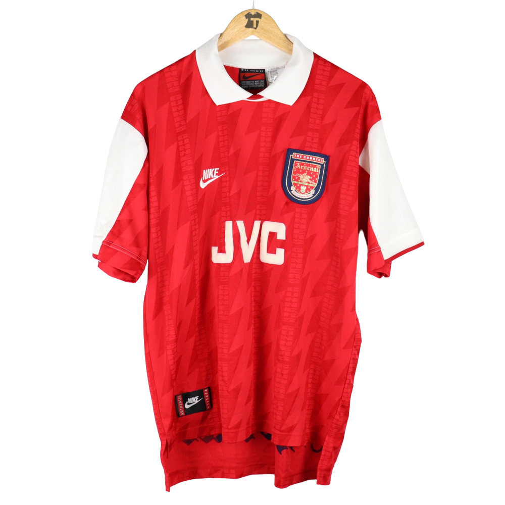 1994-96 Arsenal Home Shirt Jvc Nike L (Top)