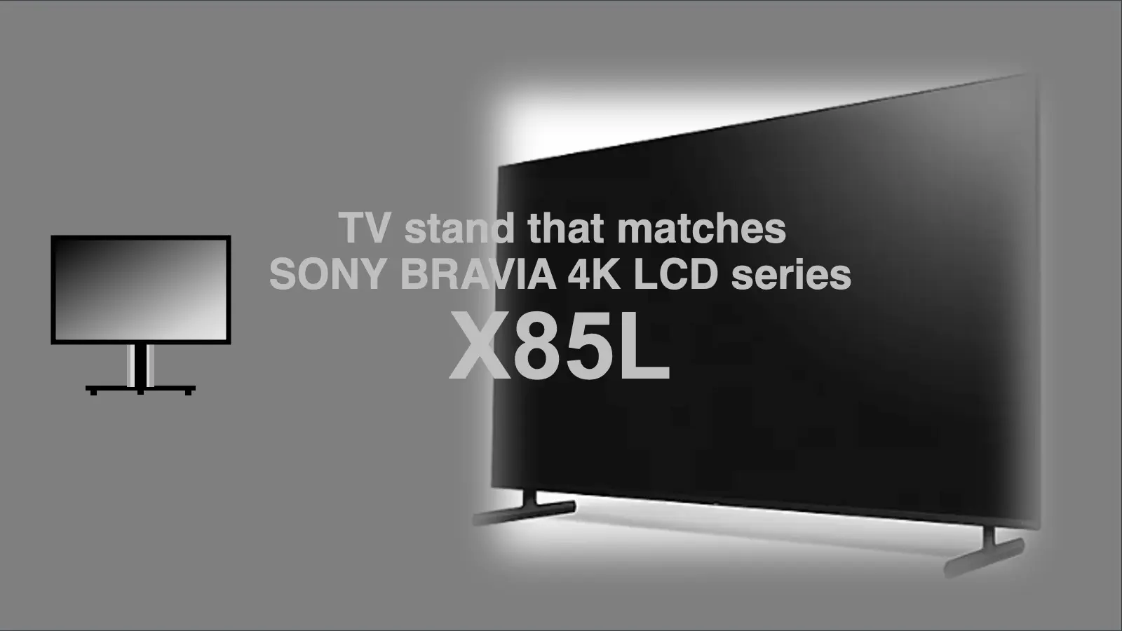 X85Lに適合するテレビスタンドおすすめ4選と失敗しない選び方・ソニー