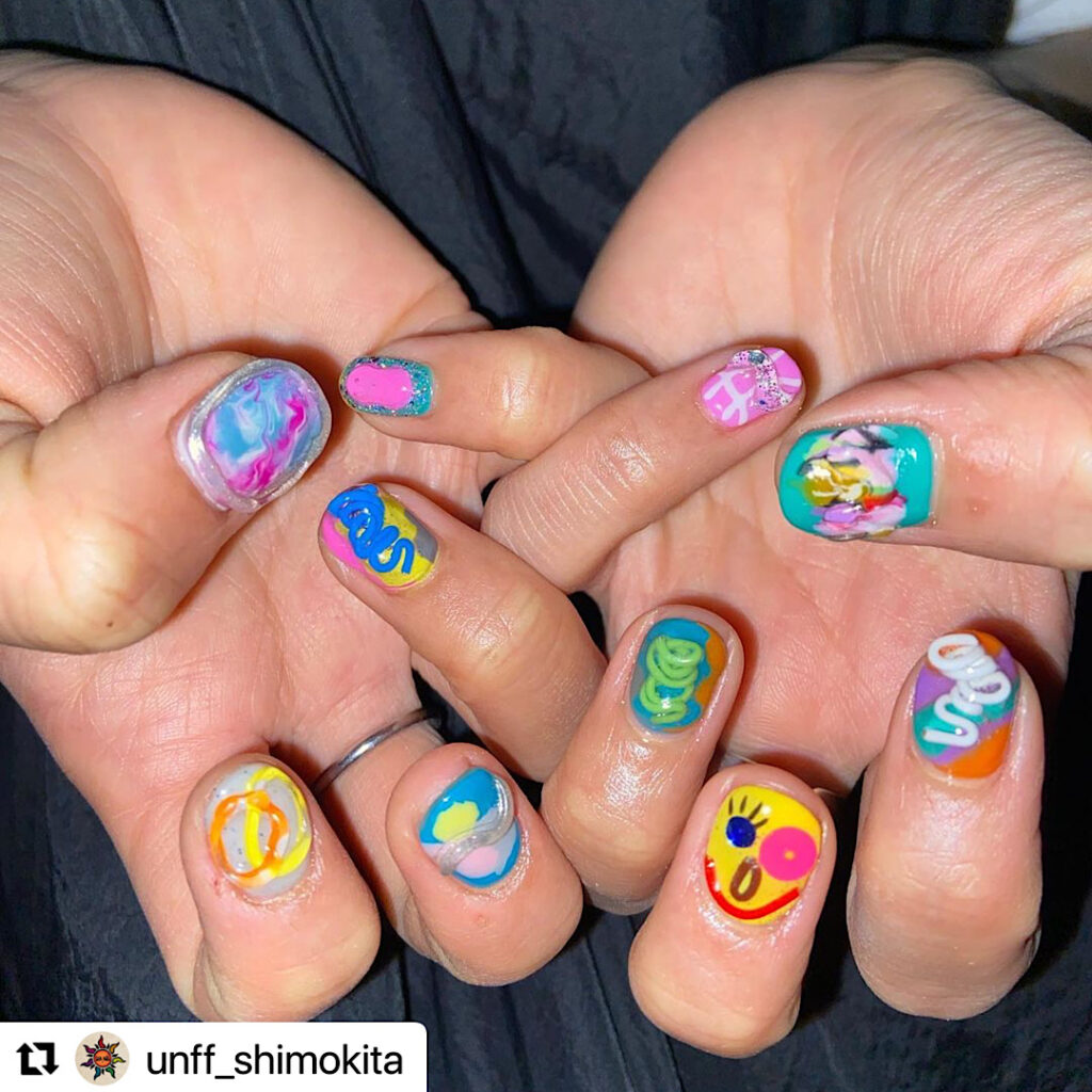 カラフルメンズネイル💅🦋 - EDGE