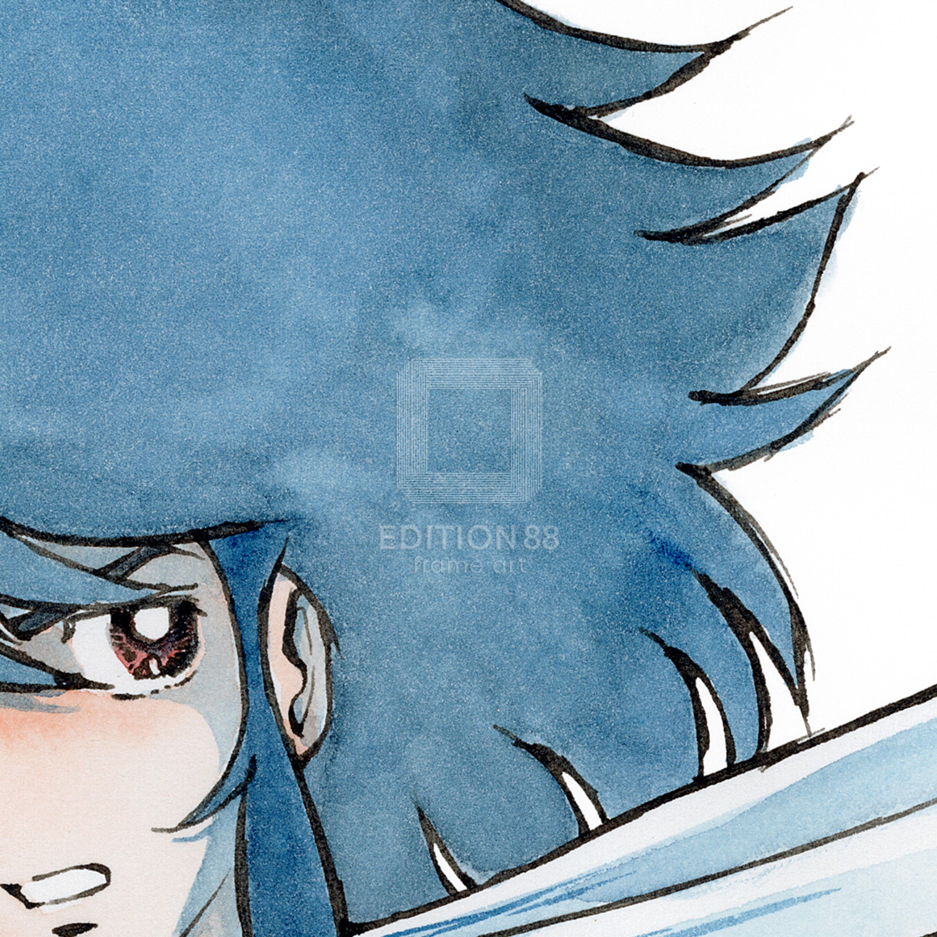 風の戦士ダン」88グラフ1 /島本和彦（直筆サイン入り / 国内版限定100枚）