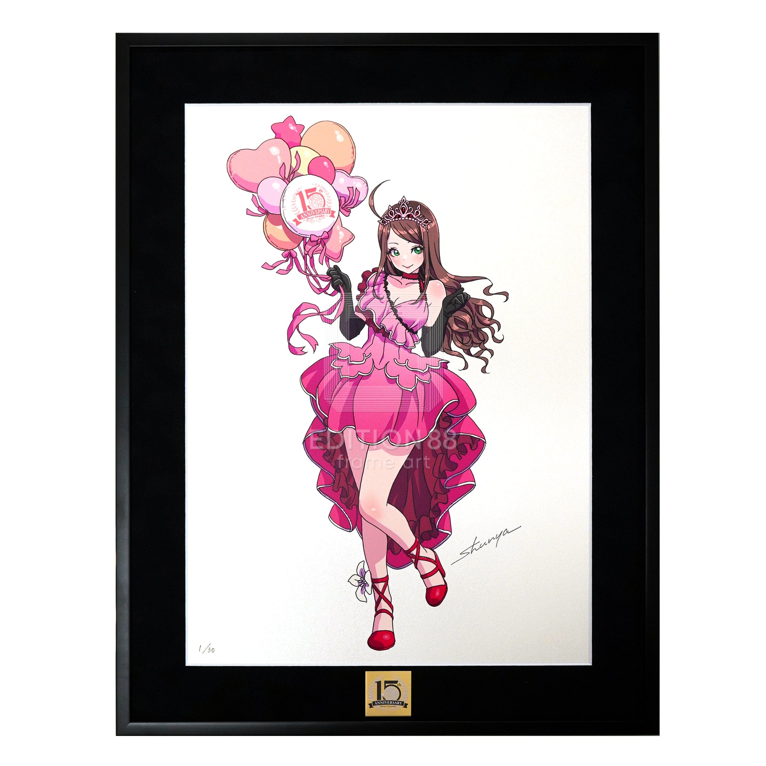 BISHOUJOシリーズ」88グラフ DX 琴吹琴美/山下しゅんや（直筆サイン