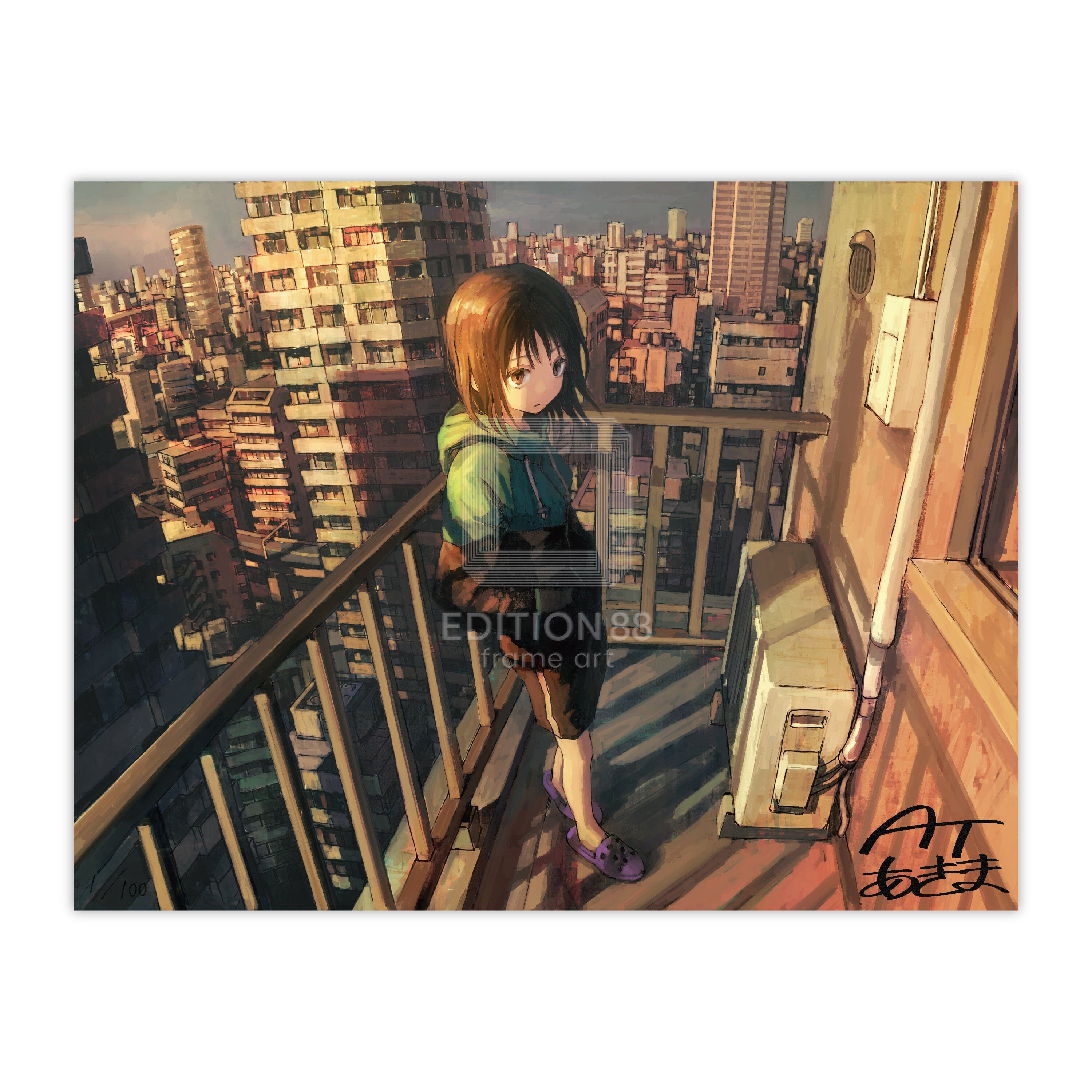 あきま 88グラフ ミニ2（City of Sorrow）/あきま（直筆サイン入り