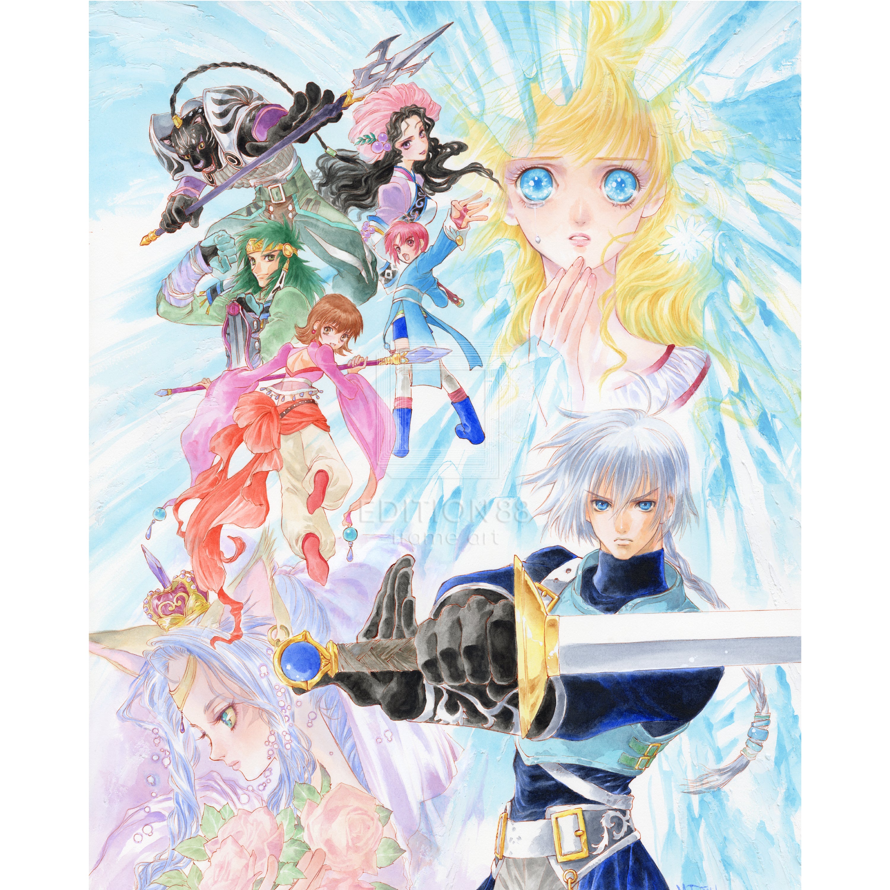 テイルズ オブ リバース」88グラフ1/いのまたむつみ（箔押しサイン入り）