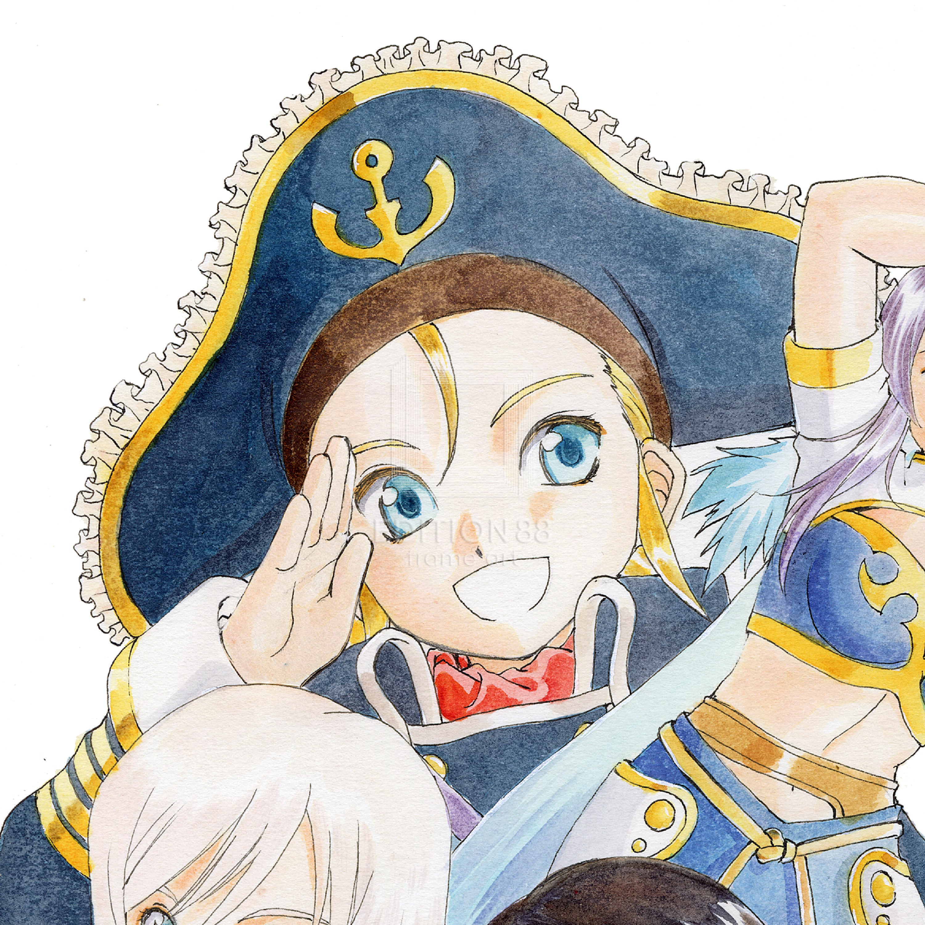 テイルズ オブ ヴェスペリア 」88グラフ2/藤島康介（箔押しサイン入り）