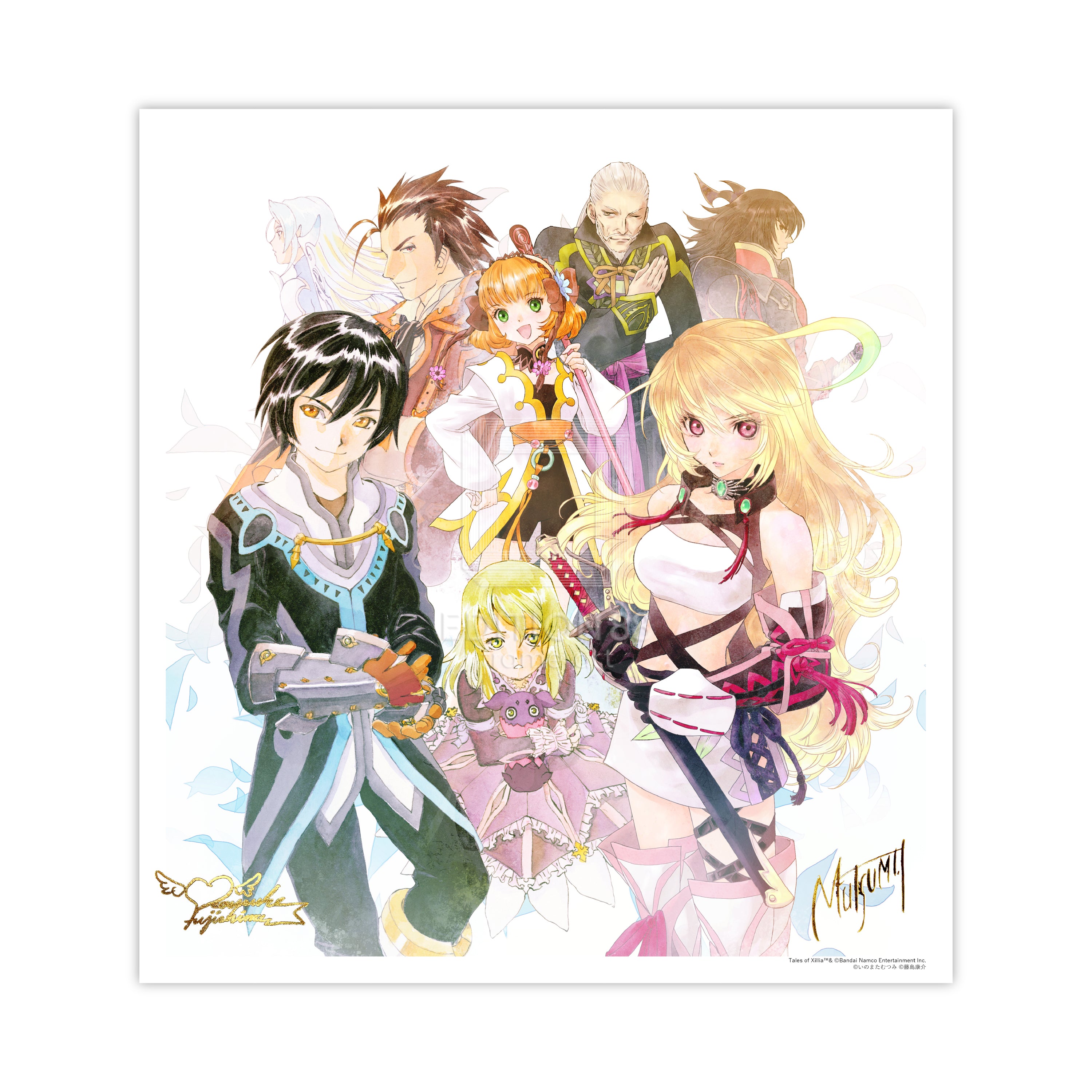 テイルズ オブ エクシリア」88グラフ/藤島康介・いのまたむつみ