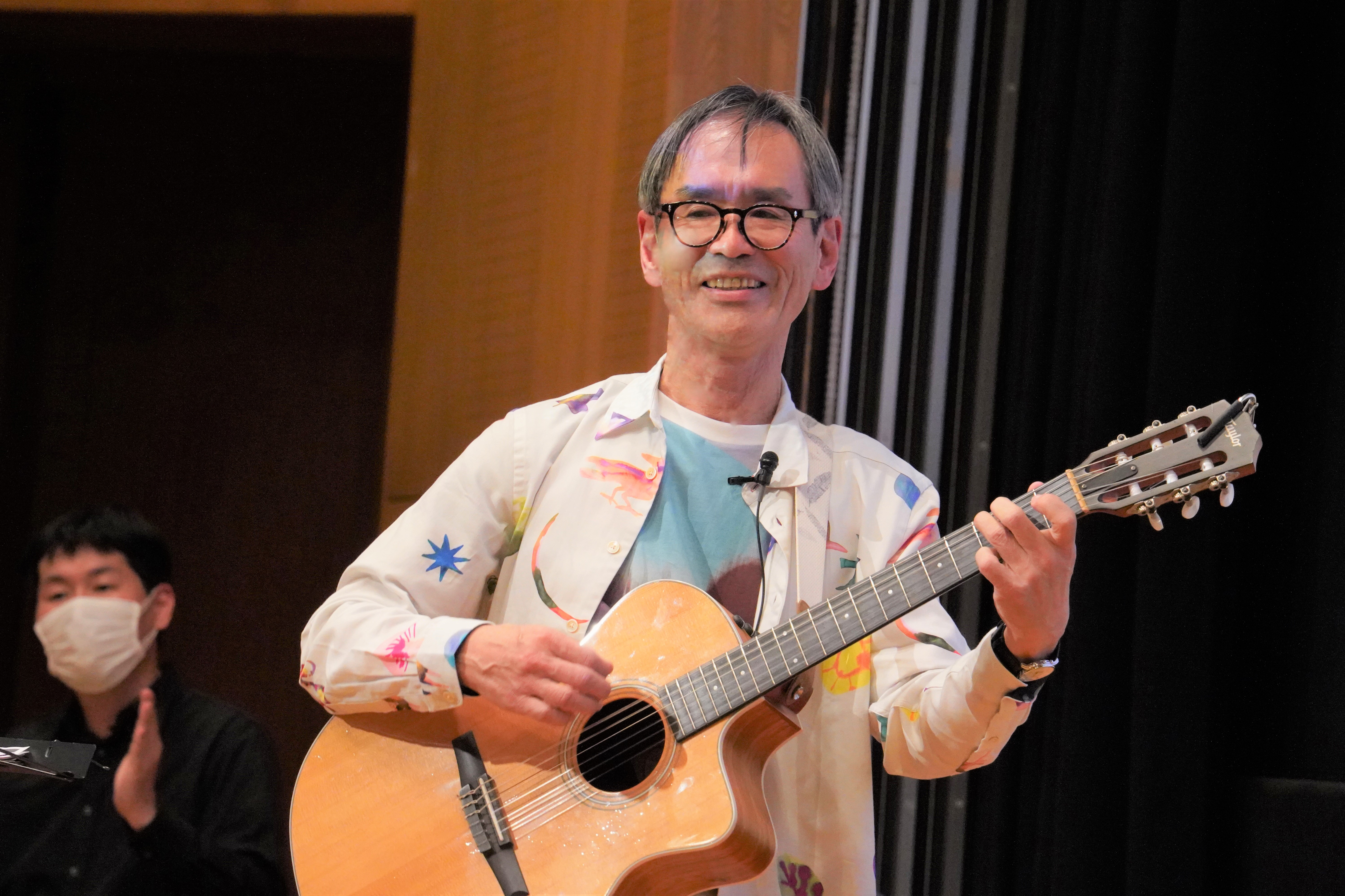 中野民夫教授 最終公演（ライブ）を開催 | リベラルアーツ研究教育院