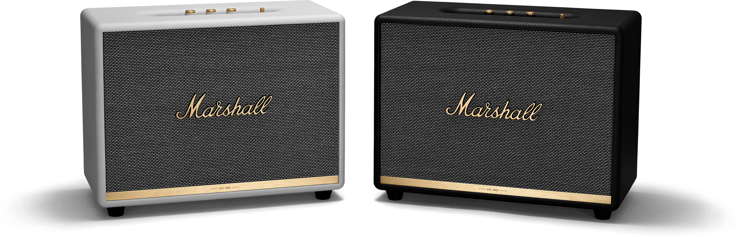 Marshall 1002489 Woburn Bluetooth Speaker, Black | Electronic Express