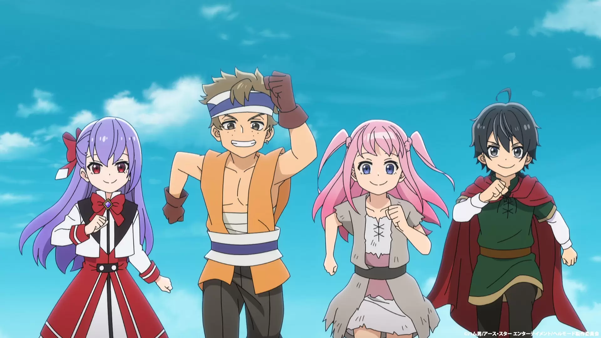 TVアニメ『ヘルモード』ノンクレジットOP映像が公開！ ハム男先生