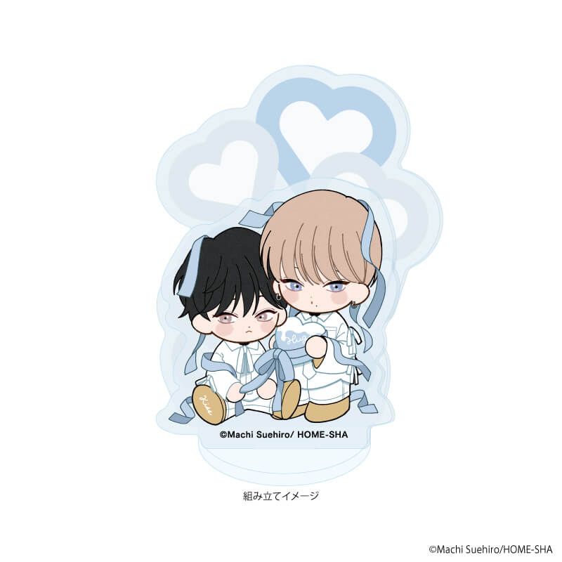 アクリルスタンドプレート「.Bloom＆メロキス」01/ちぐはぐなキス(描き