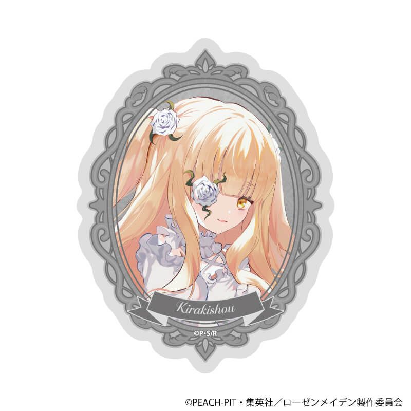 ダイカットステッカー「ローゼンメイデン Art by ようか」07/雪華綺晶