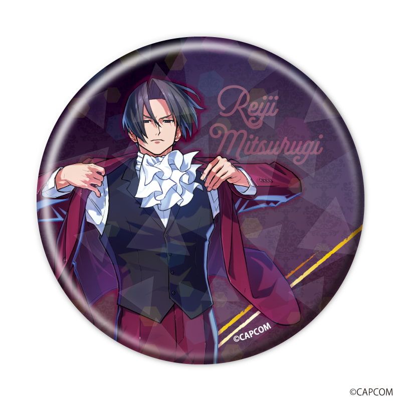 値下げ可能】逆転裁判 逆転裁判5 缶バッジ 5個セット 意義あり 値下げ