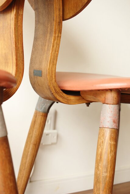 日本楽器 YAMAHA ヤマハ プロトタイプ椅子 2脚 T451｜骨董店 のびる 古