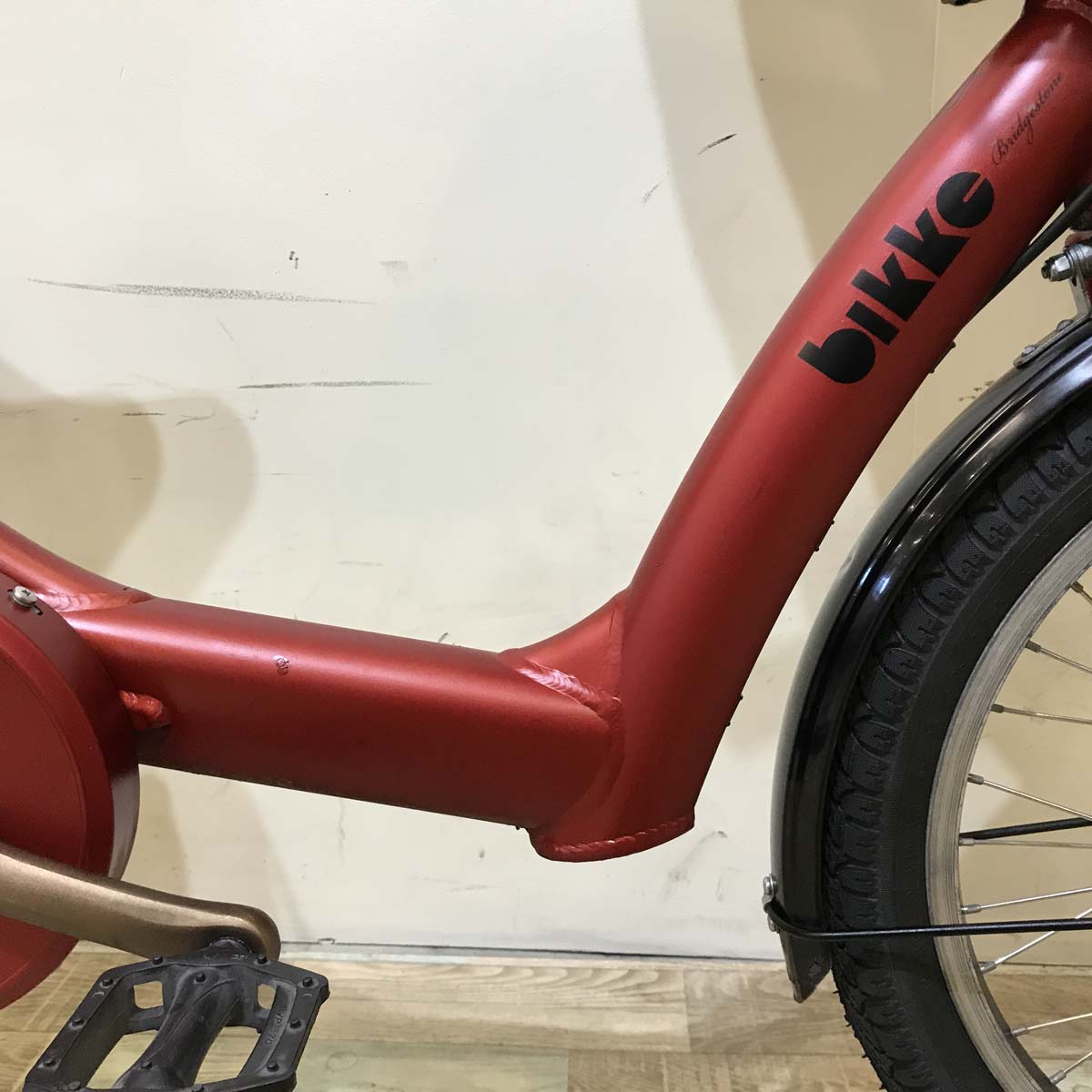 電動自転車 ブリヂストン bikke POLAR e ビッケ ポーラー イー レッド