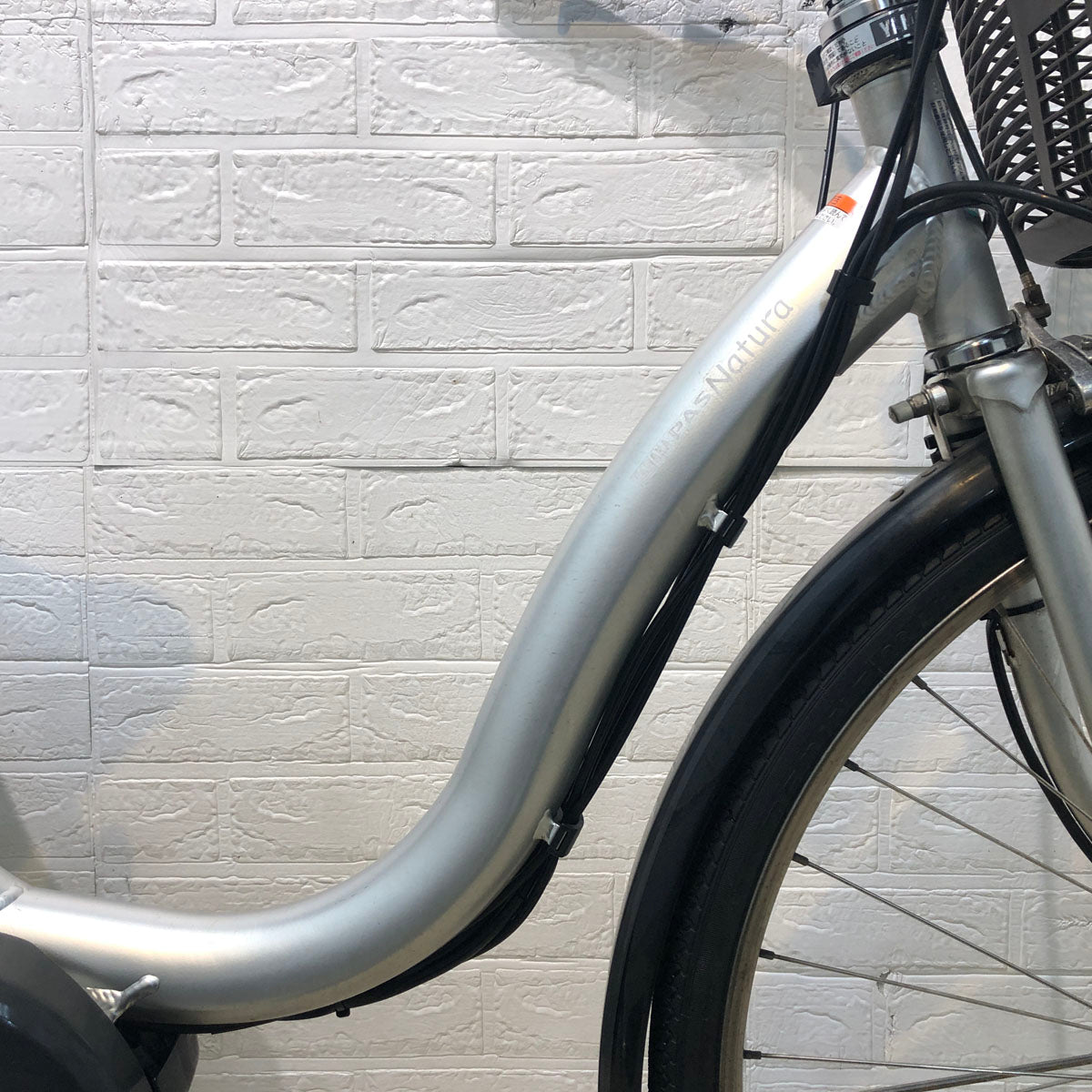 中古電動自転車 ヤマハ PAS ナチュラ L シルバー 26インチ YD096 – e