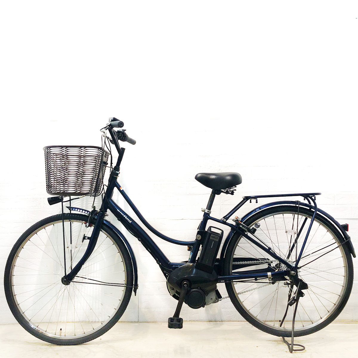 中古電動自転車 ヤマハ PAS Ami パス アミ ネイビー 26インチ YD104
