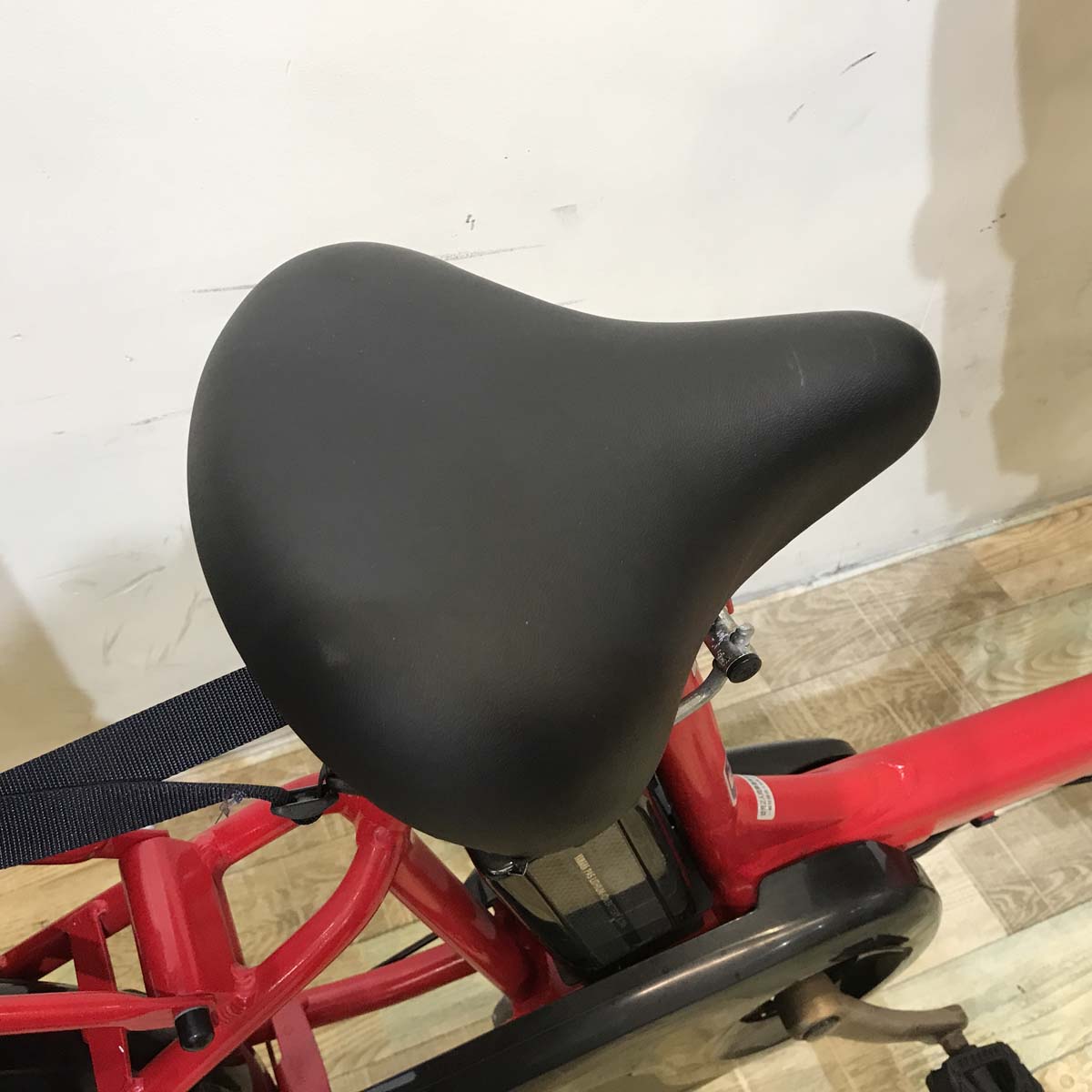 中古電動自転車 ヤマハ PAS Kiss mini パス キッス ミニ レッド 20