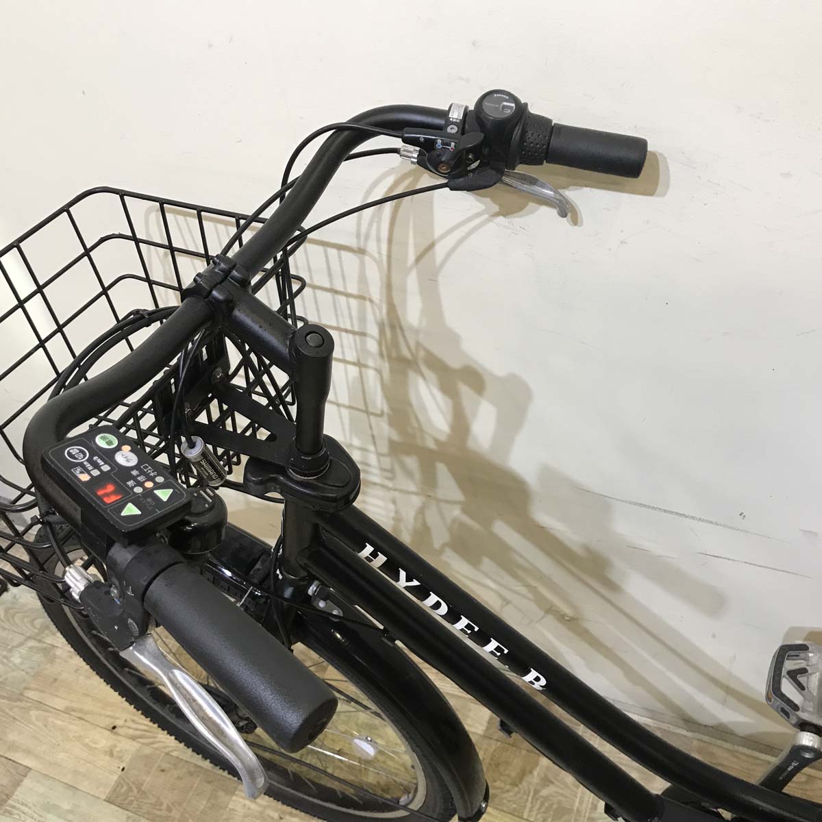 中古電動自転車 ブリヂストン HYDEE B ハイディ ビー ブラック 26