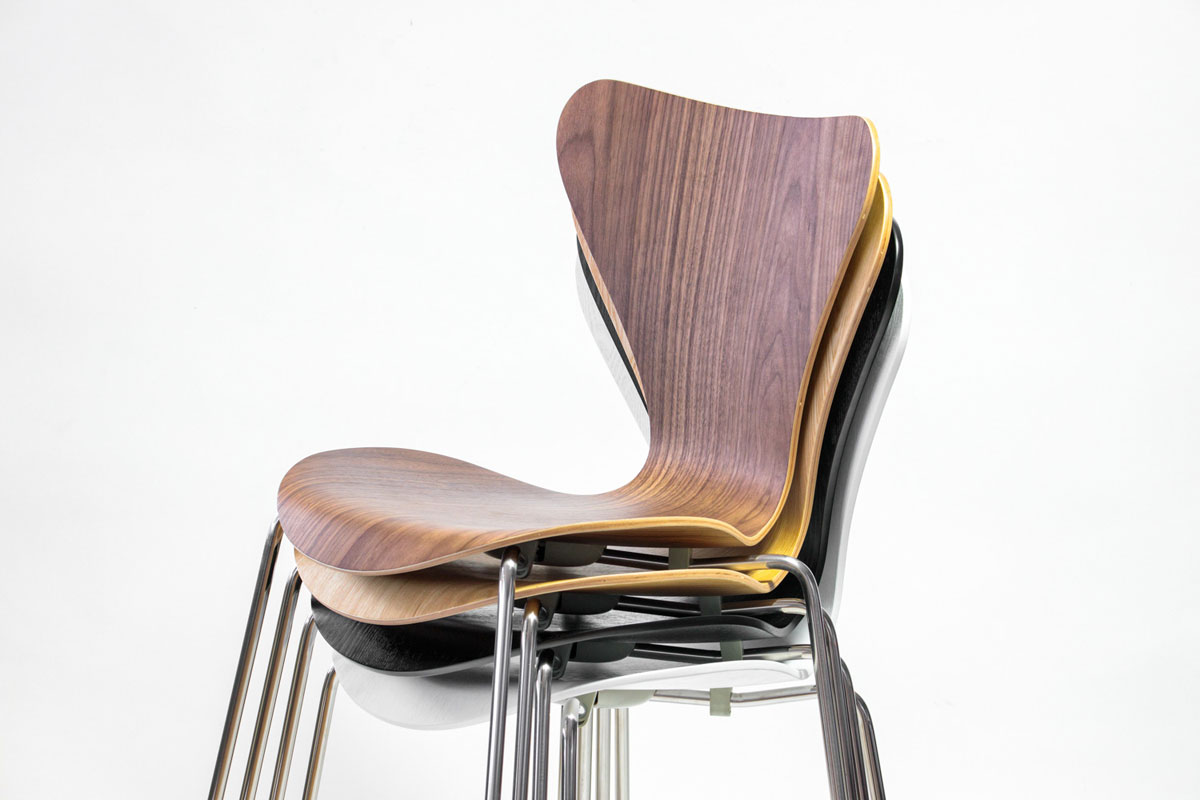 デンマークが生んだ名作セブンプライウッドチェア/セブンチェア アルネ