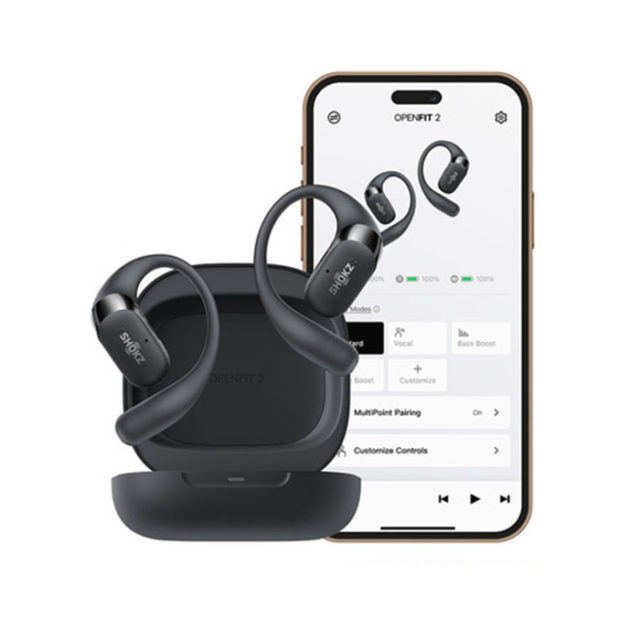 Shokzからオープンイヤーの完全ワイヤレスイヤホン『OpenFit2』が1/16