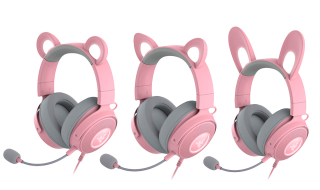 Razer から3種類のイヤーデザインが付け替えられるヘッドセット