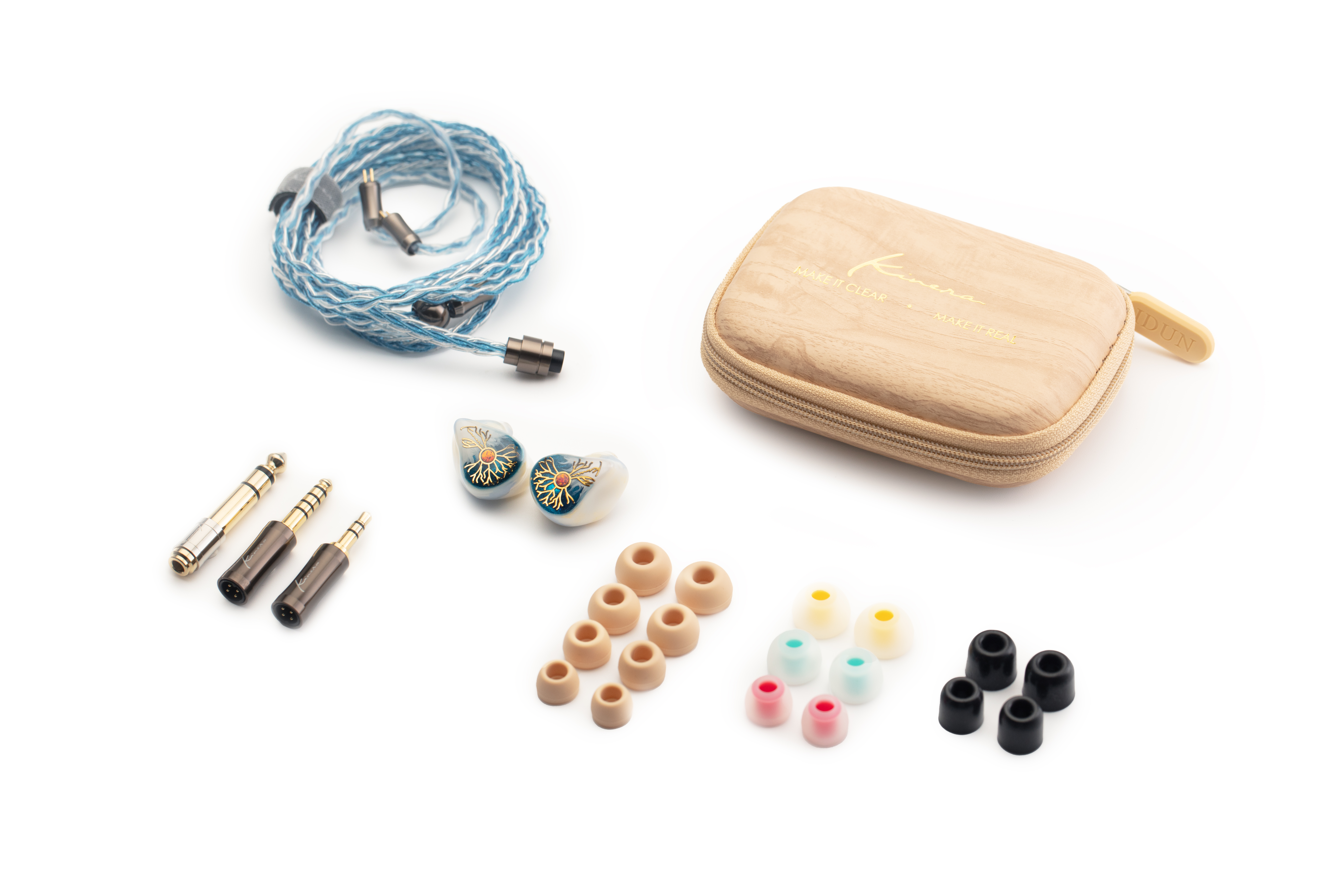 新製品】KINERAよりハイブリッド型イヤホン「IDUN Golden」とプラグ