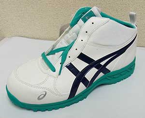 アシックス安全作業靴ミドルカット FIS35L 9601：ライトグレー