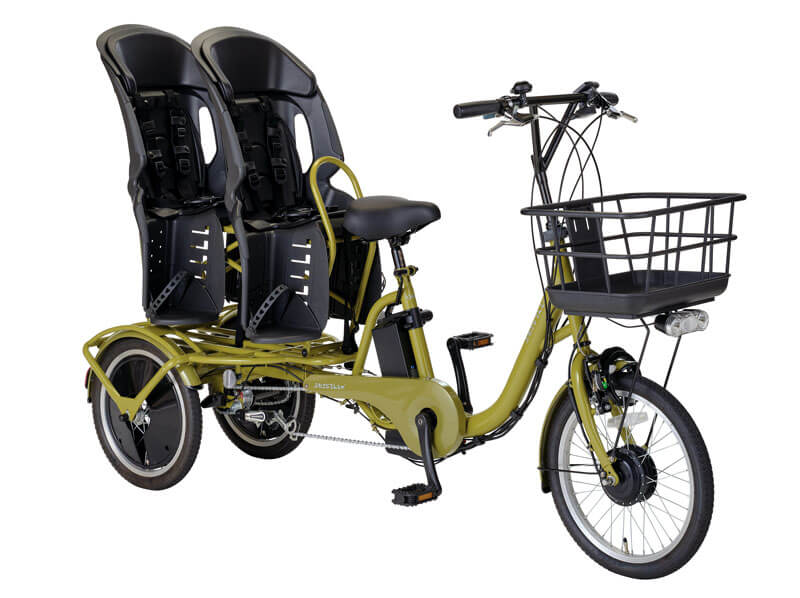 日本初の双子用三輪電動アシスト自転車が発売 | e-Bike Japan