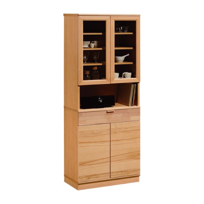 カップボード 幅70cm QD2515 ピュアビーチ 通販 | 【公式】カリモク